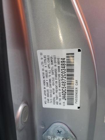 Photo 11 VIN: JH4DC54872C034894 - ACURA RSX 