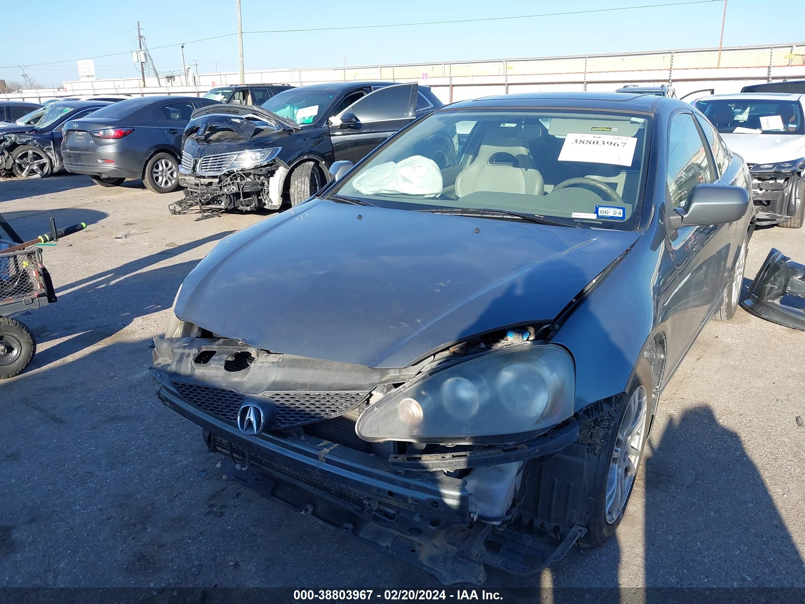 Photo 1 VIN: JH4DC54886S007666 - ACURA RSX 