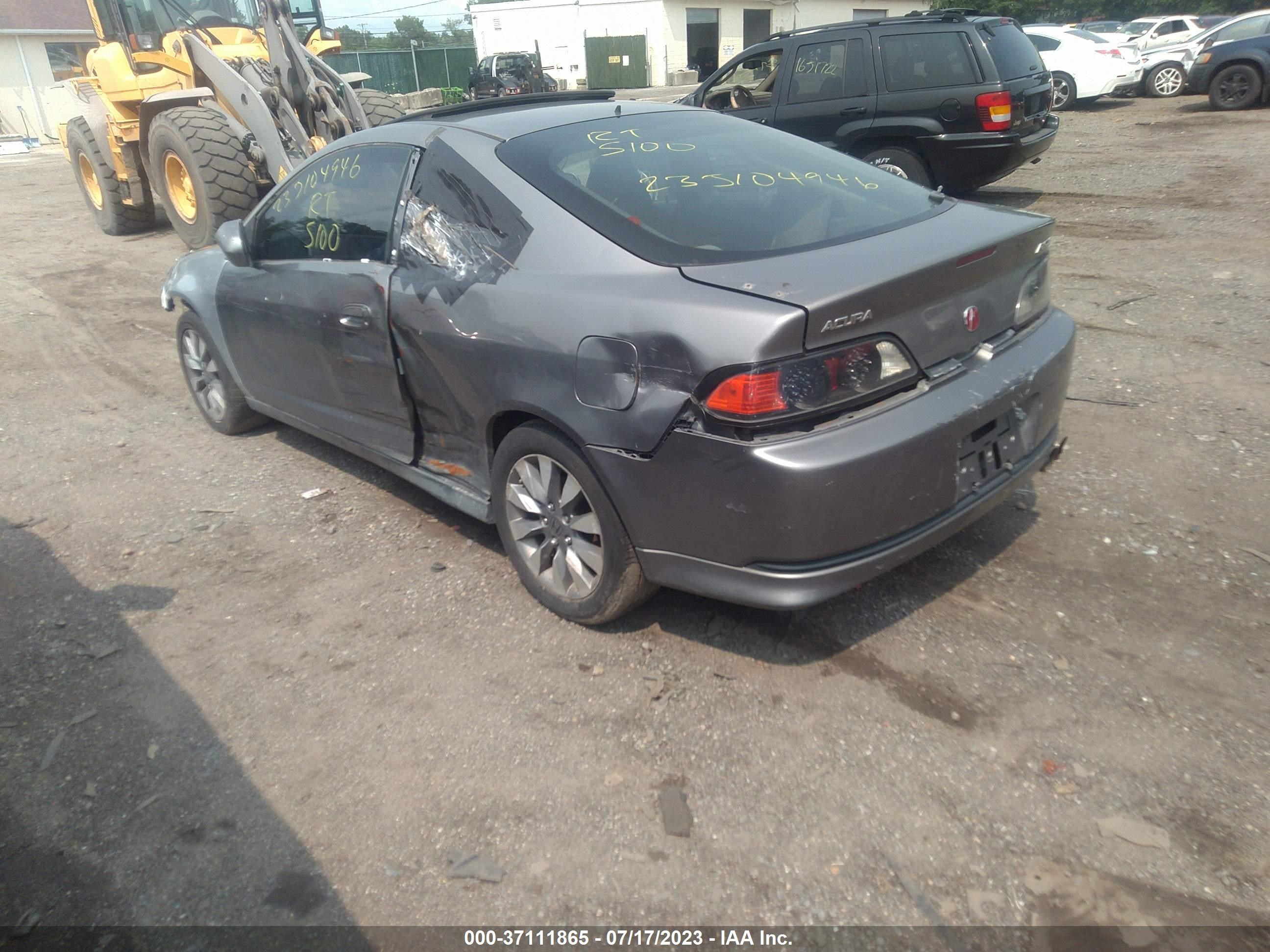 Photo 2 VIN: JH4DC54895S016634 - ACURA RSX 