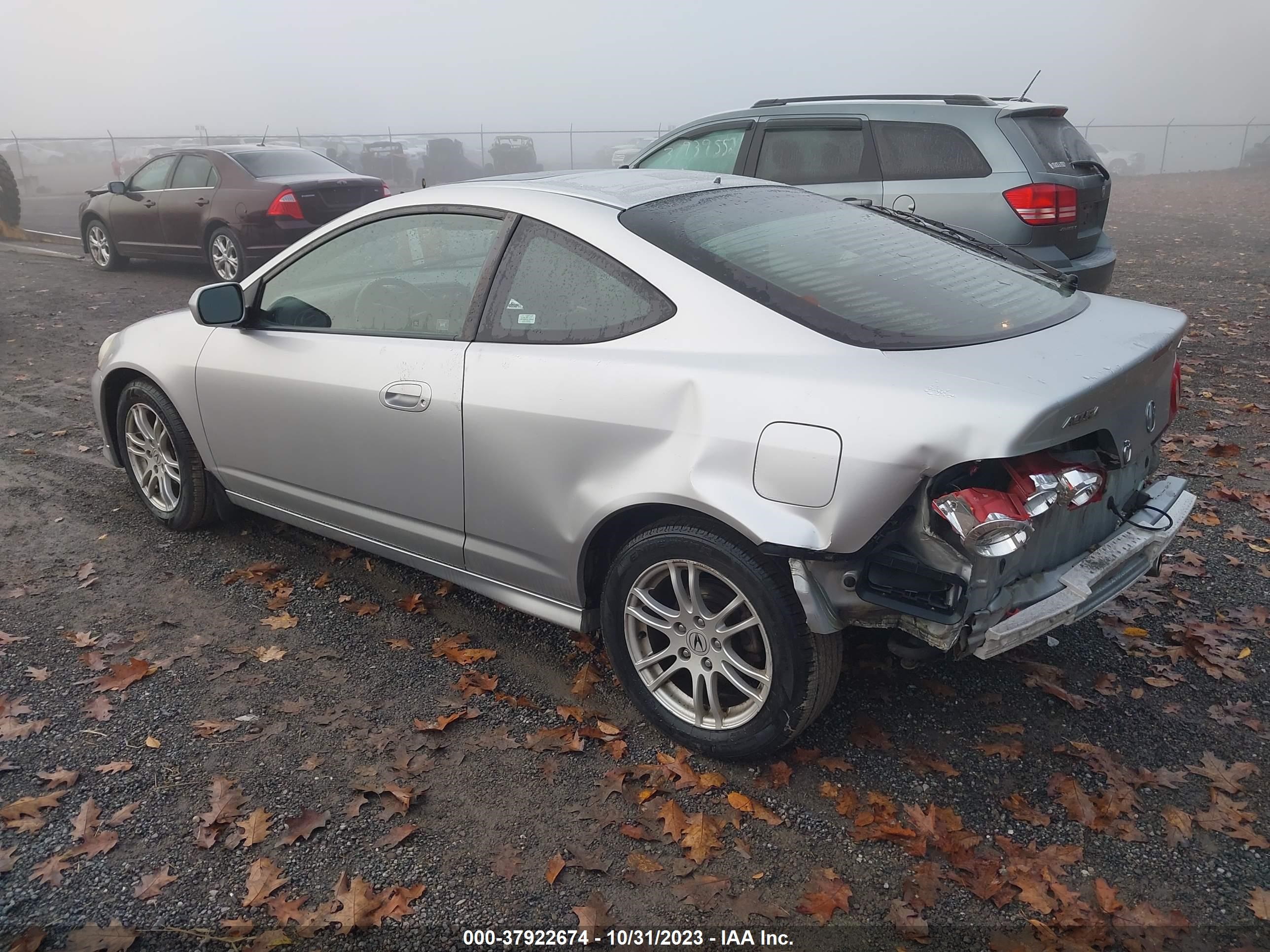 Photo 2 VIN: JH4DC548X6S003182 - ACURA RSX 