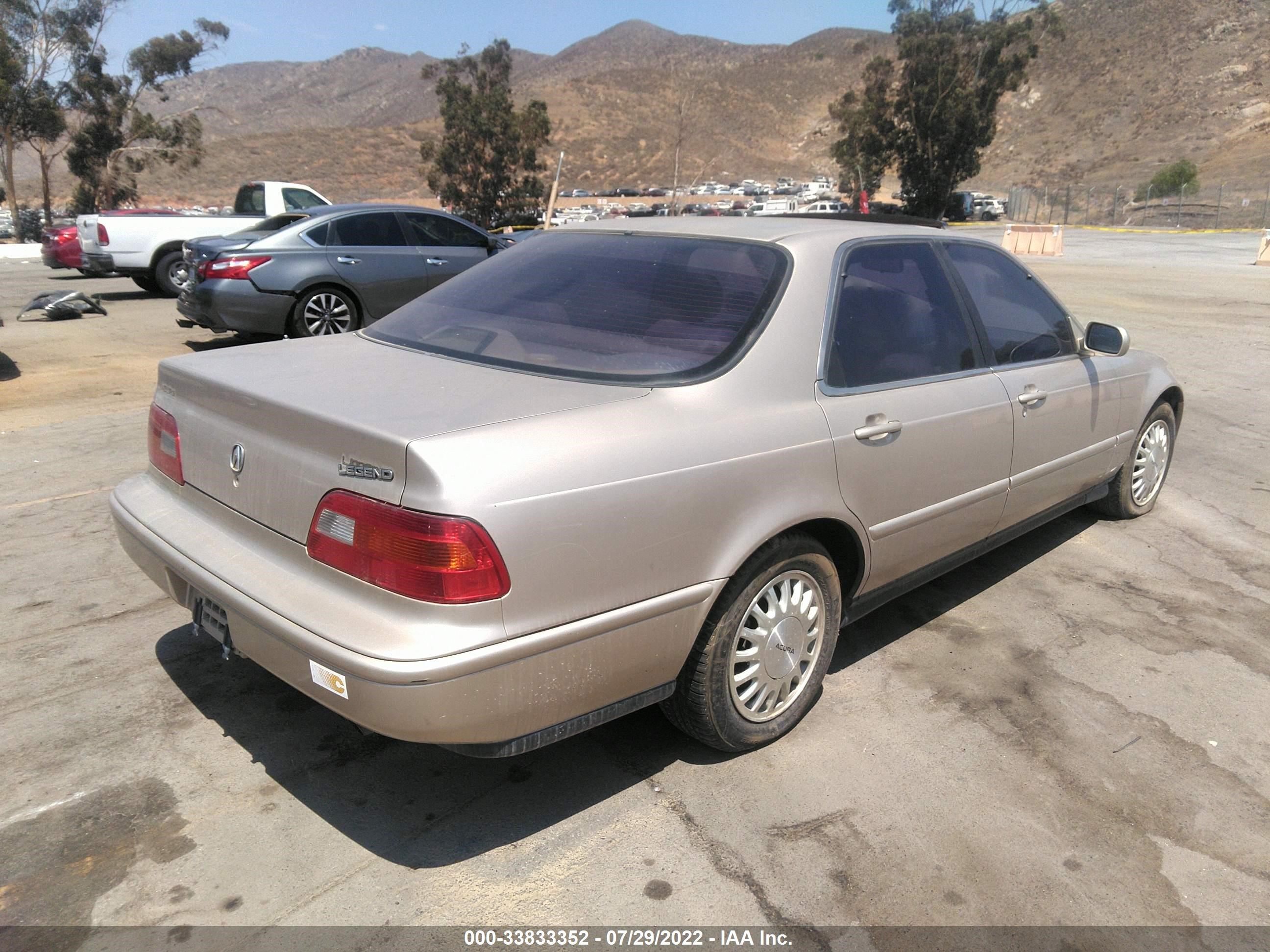 Photo 3 VIN: JH4KA7665PC015188 - ACURA LEGEND 