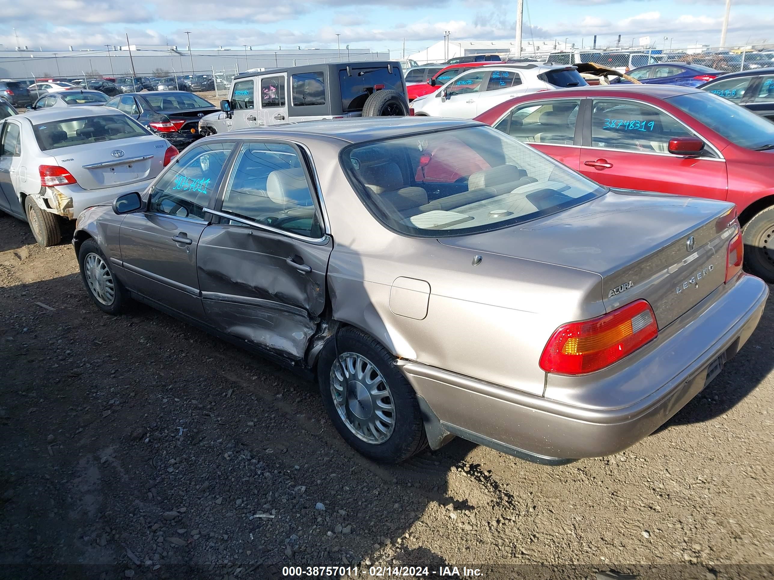 Photo 2 VIN: JH4KA7679SC000310 - ACURA LEGEND 