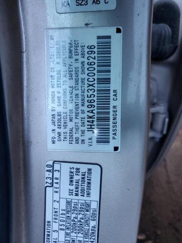 Photo 11 VIN: JH4KA9653XC006296 - ACURA 3.5RL 