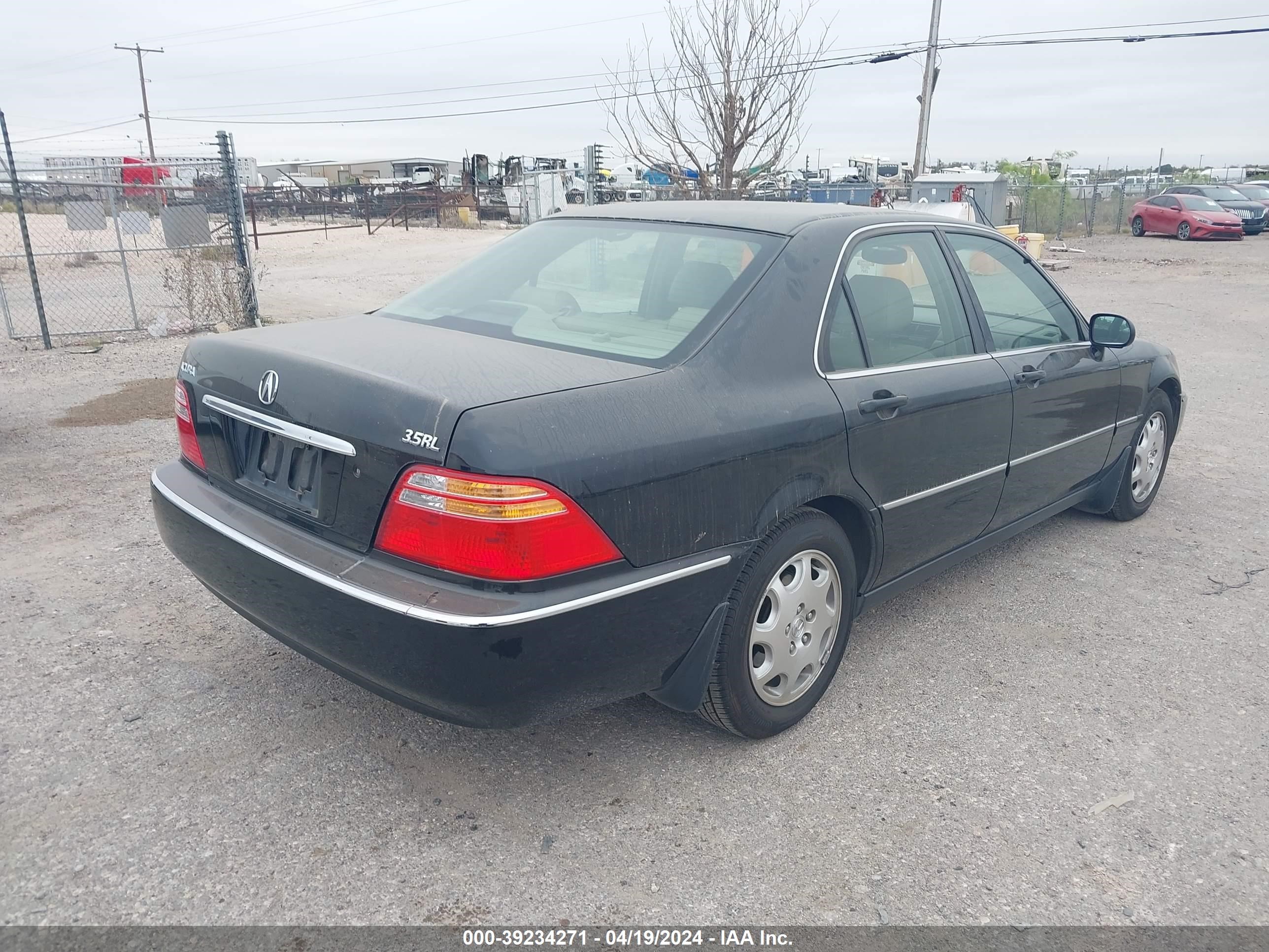 Photo 3 VIN: JH4KA9657YC009171 - ACURA RL 