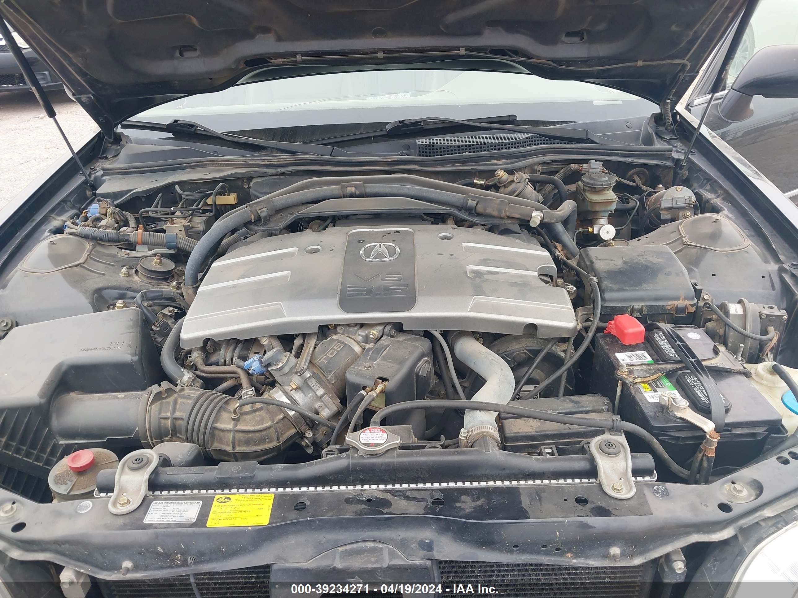 Photo 9 VIN: JH4KA9657YC009171 - ACURA RL 