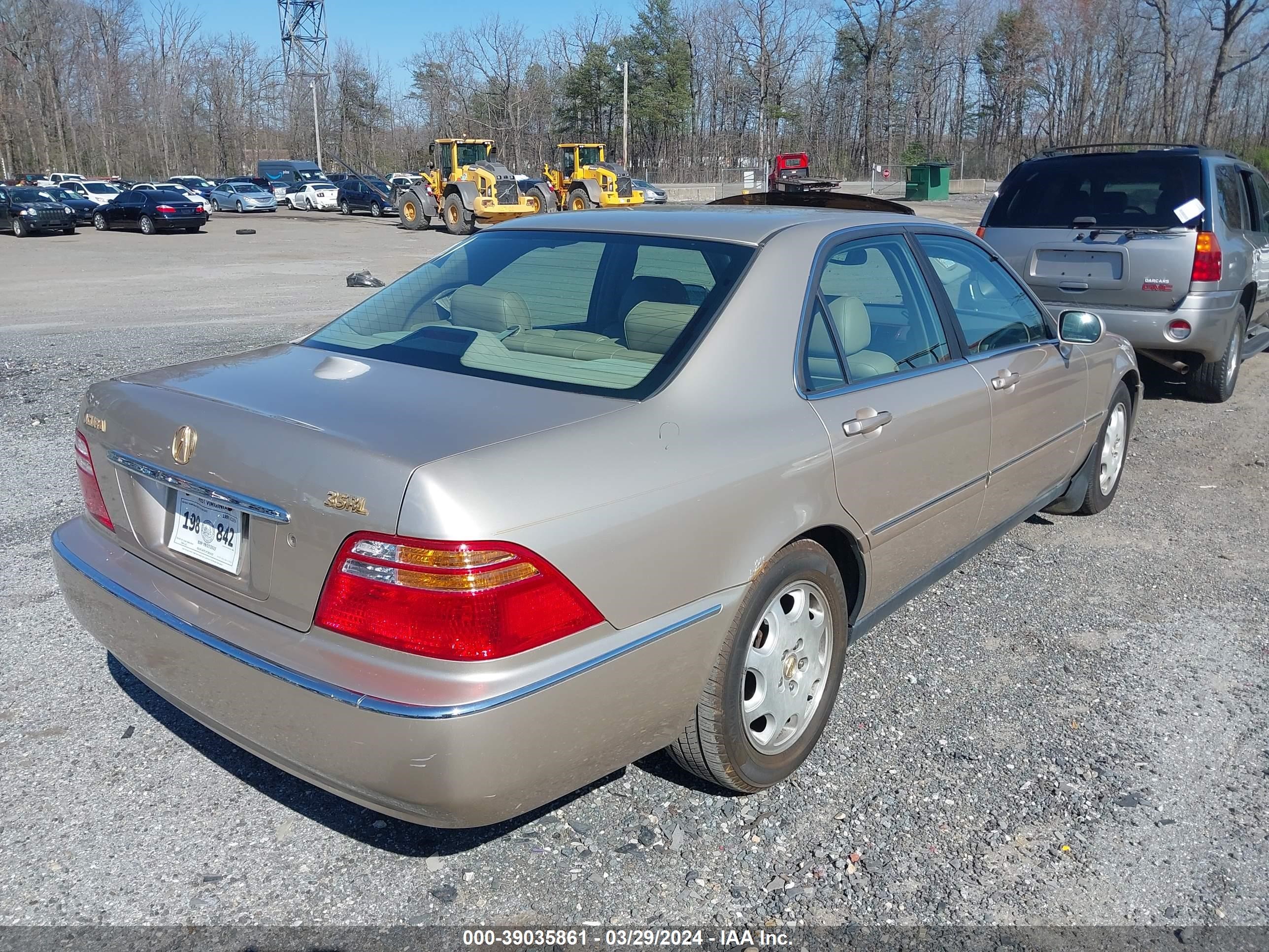 Photo 3 VIN: JH4KA9661XC002367 - ACURA RL 