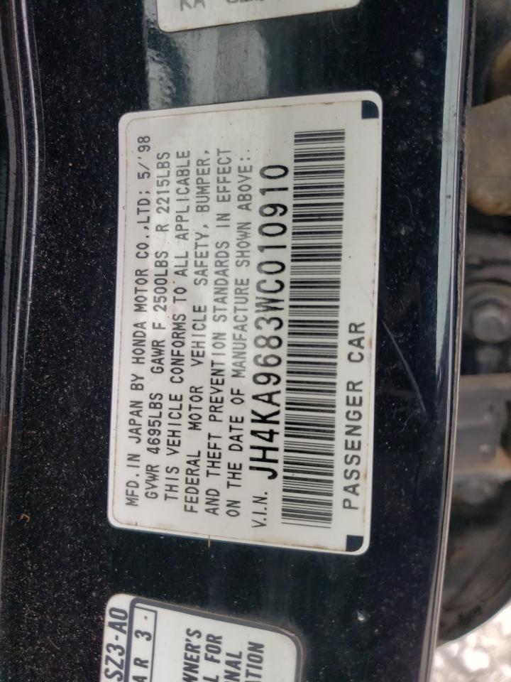 Photo 11 VIN: JH4KA9683WC010910 - ACURA RL 