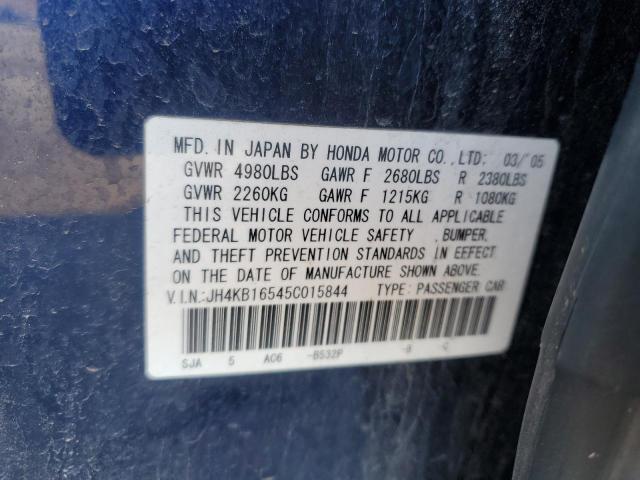 Photo 11 VIN: JH4KB16545C015844 - ACURA RL 