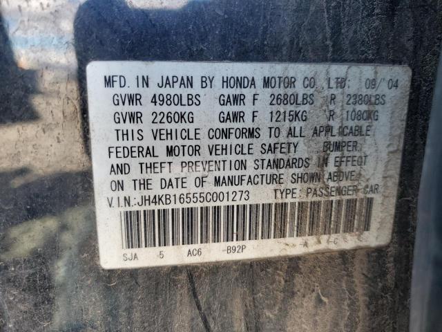 Photo 11 VIN: JH4KB16555C001273 - ACURA RL 