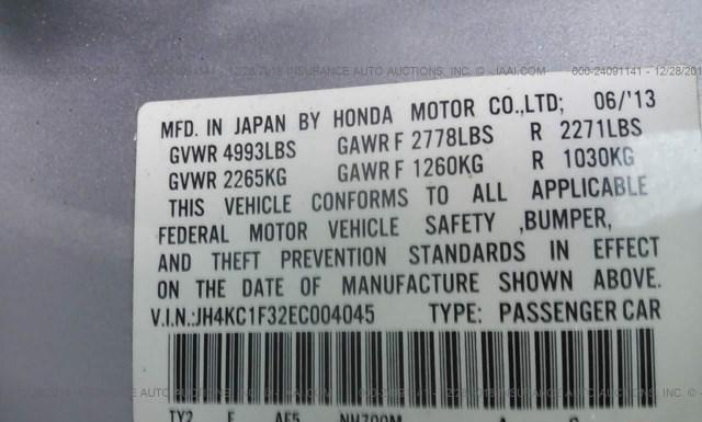 Photo 8 VIN: JH4KC1F32EC004045 - ACURA RLX 