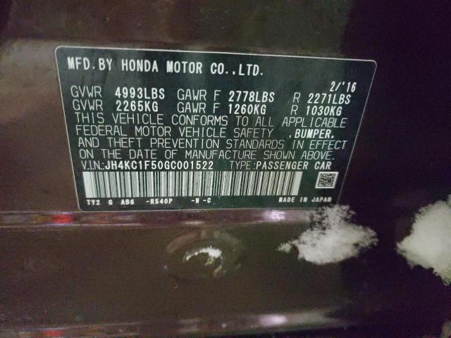 Photo 9 VIN: JH4KC1F50GC001522 - ACURA RLX TECH 