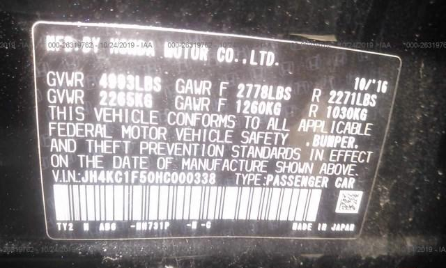 Photo 8 VIN: JH4KC1F50HC000338 - ACURA RLX 