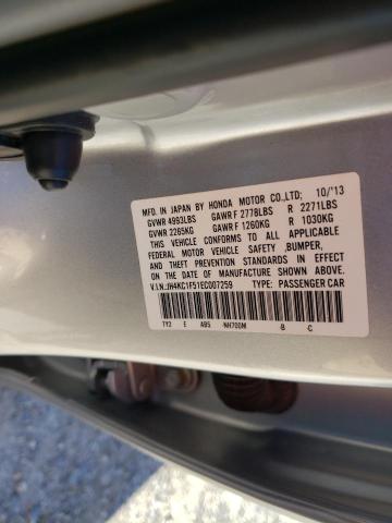 Photo 9 VIN: JH4KC1F51EC007259 - ACURA RLX TECH 