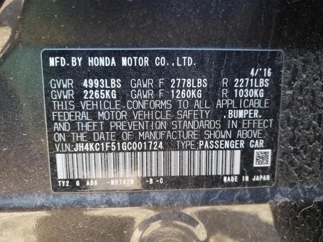 Photo 12 VIN: JH4KC1F51GC001724 - ACURA RLX TECH 