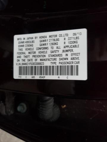 Photo 9 VIN: JH4KC1F53EC006923 - ACURA RLX TECH 