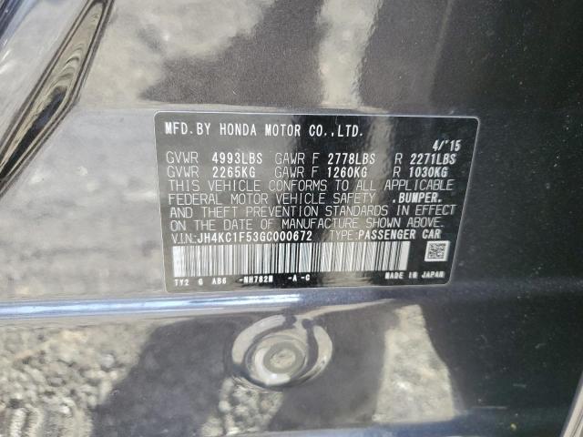 Photo 11 VIN: JH4KC1F53GC000672 - ACURA RLX TECH 