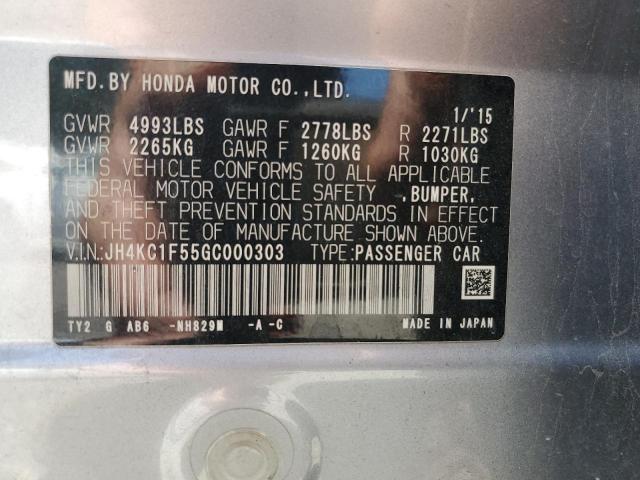 Photo 11 VIN: JH4KC1F55GC000303 - ACURA RLX TECH 