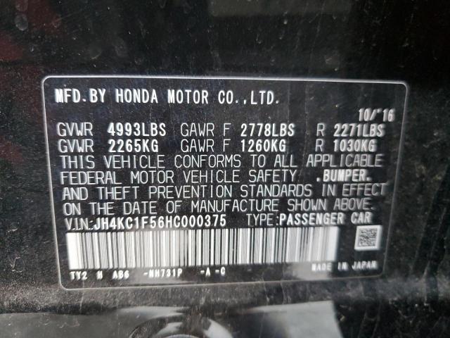 Photo 12 VIN: JH4KC1F56HC000375 - ACURA RLX TECH 