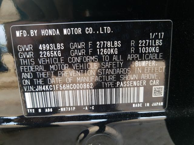 Photo 9 VIN: JH4KC1F56HC000862 - ACURA RLX TECH 