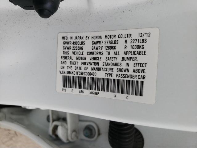 Photo 9 VIN: JH4KC1F59EC000480 - ACURA RLX TECH 