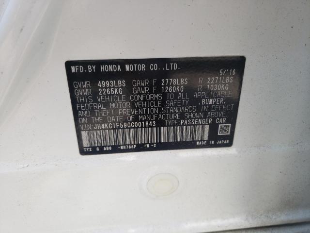 Photo 9 VIN: JH4KC1F59GC001843 - ACURA RLX TECH 