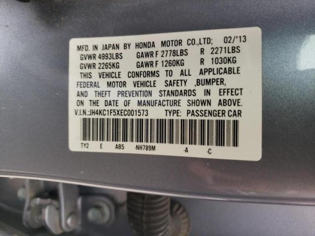 Photo 9 VIN: JH4KC1F5XEC001573 - ACURA RLX TECH 