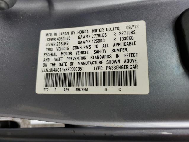 Photo 11 VIN: JH4KC1F5XEC007051 - ACURA RLX TECH 