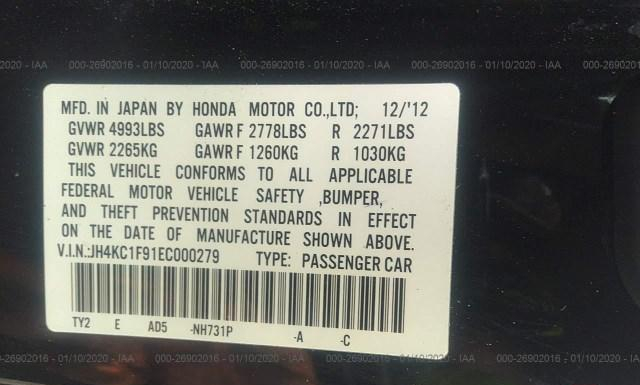 Photo 8 VIN: JH4KC1F91EC000279 - ACURA RLX 