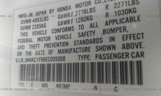 Photo 8 VIN: JH4KC1F96EC005008 - ACURA RLX 