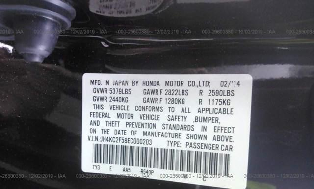 Photo 8 VIN: JH4KC2F58EC000203 - ACURA RLX 