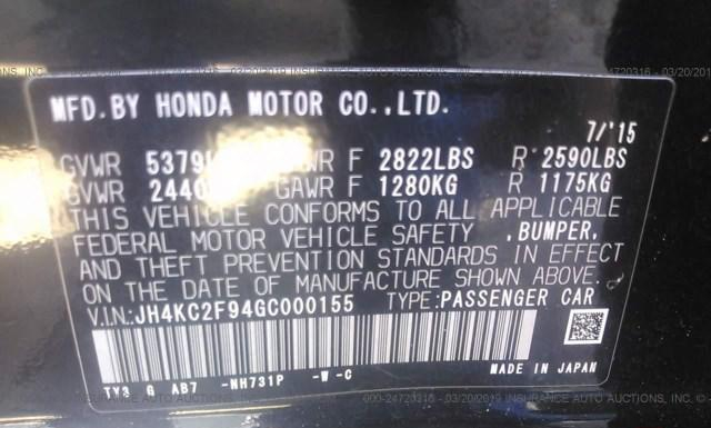 Photo 8 VIN: JH4KC2F94GC000155 - ACURA RLX 