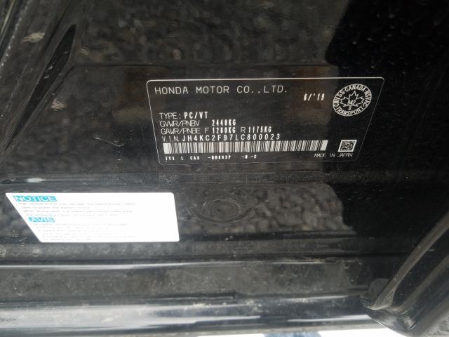 Photo 8 VIN: JH4KC2F97LC800023 - ACURA RLX SPORT 