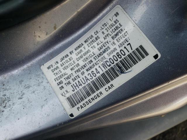 Photo 9 VIN: JH4UA3641WC006017 - ACURA 3.2TL 