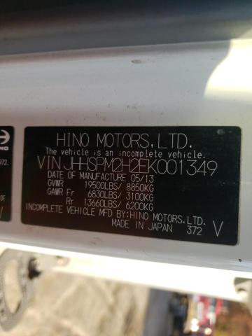 Photo 9 VIN: JHHSPM2H2EK001349 - HINO 195 