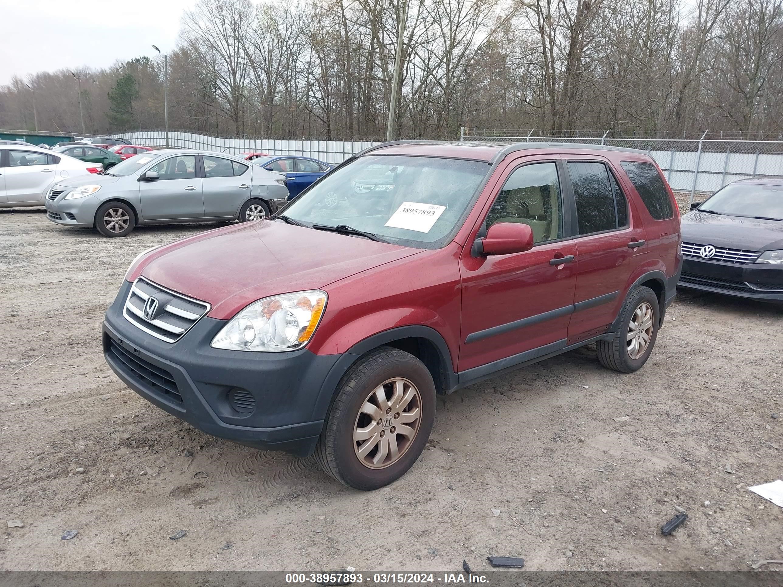 Photo 1 VIN: JHLRD78855C033387 - HONDA CR-V 