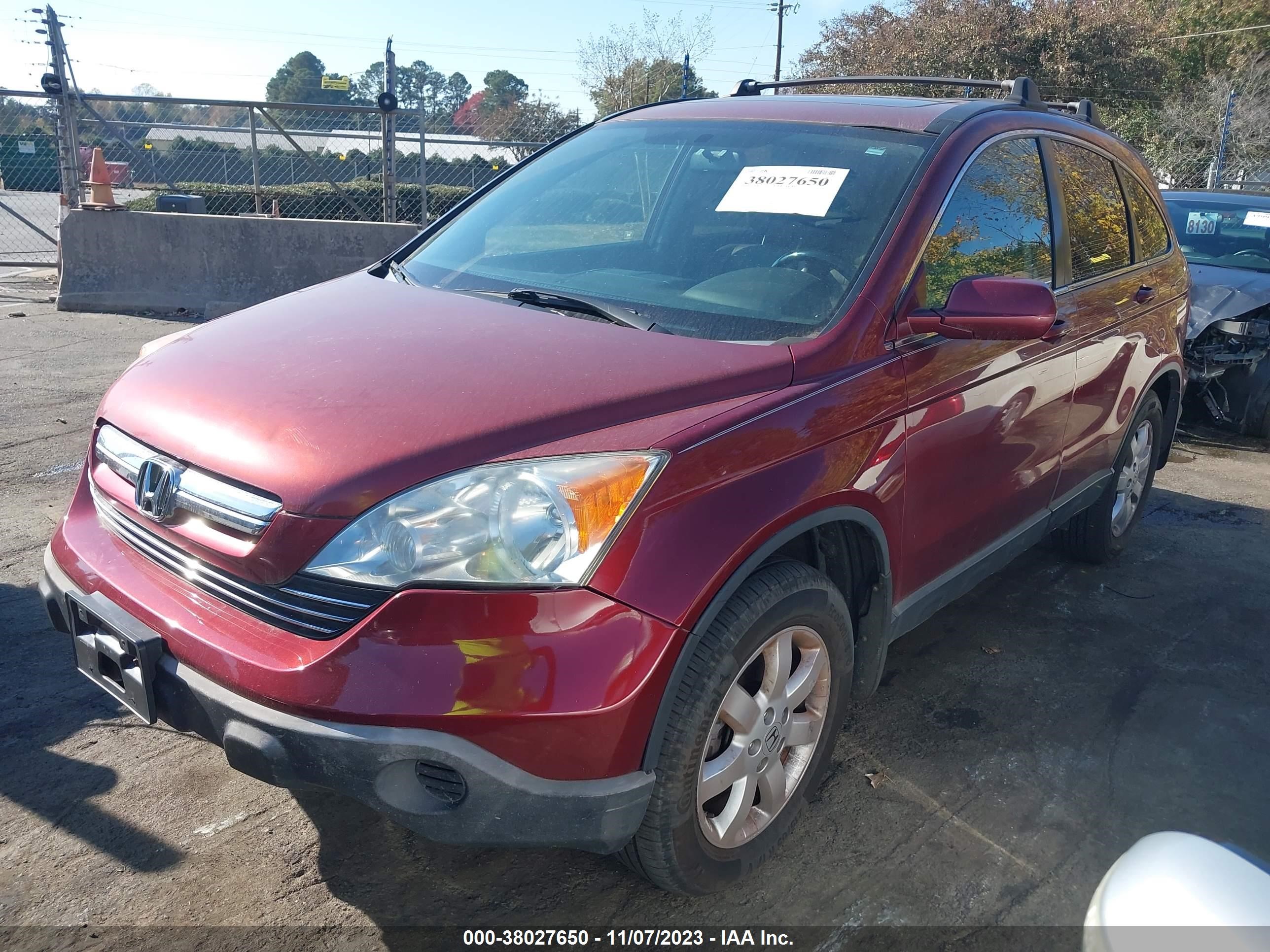 Photo 1 VIN: JHLRE38778C020545 - HONDA CR-V 