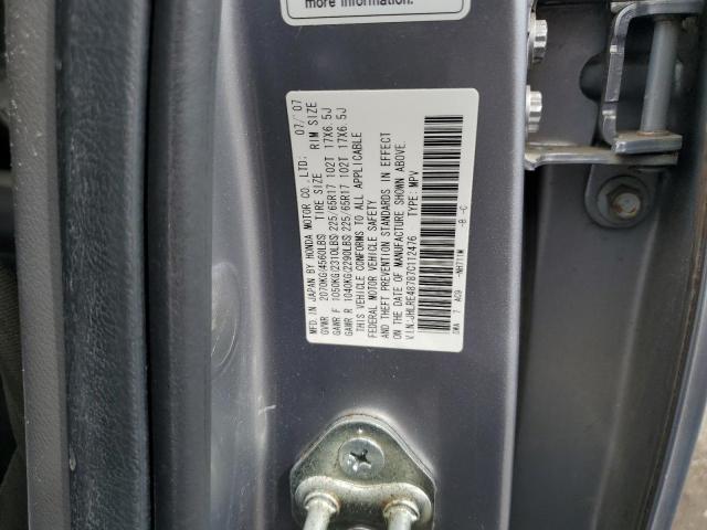 Photo 13 VIN: JHLRE48787C112476 - HONDA CR-V EXL 