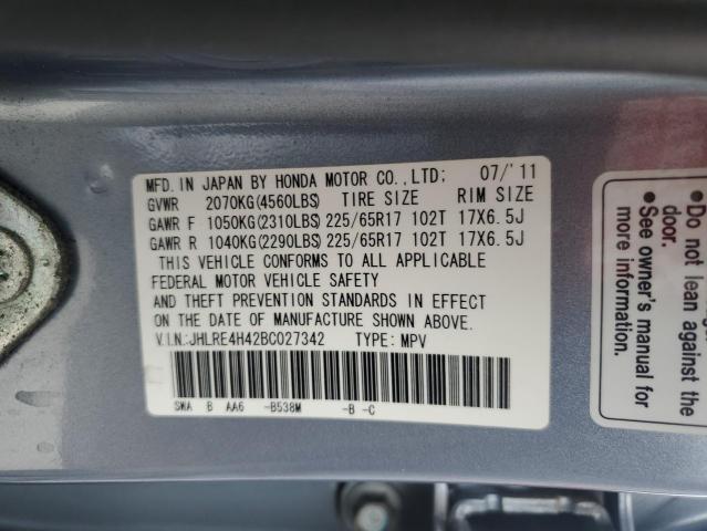 Photo 11 VIN: JHLRE4H42BC027342 - HONDA CR-V SE 