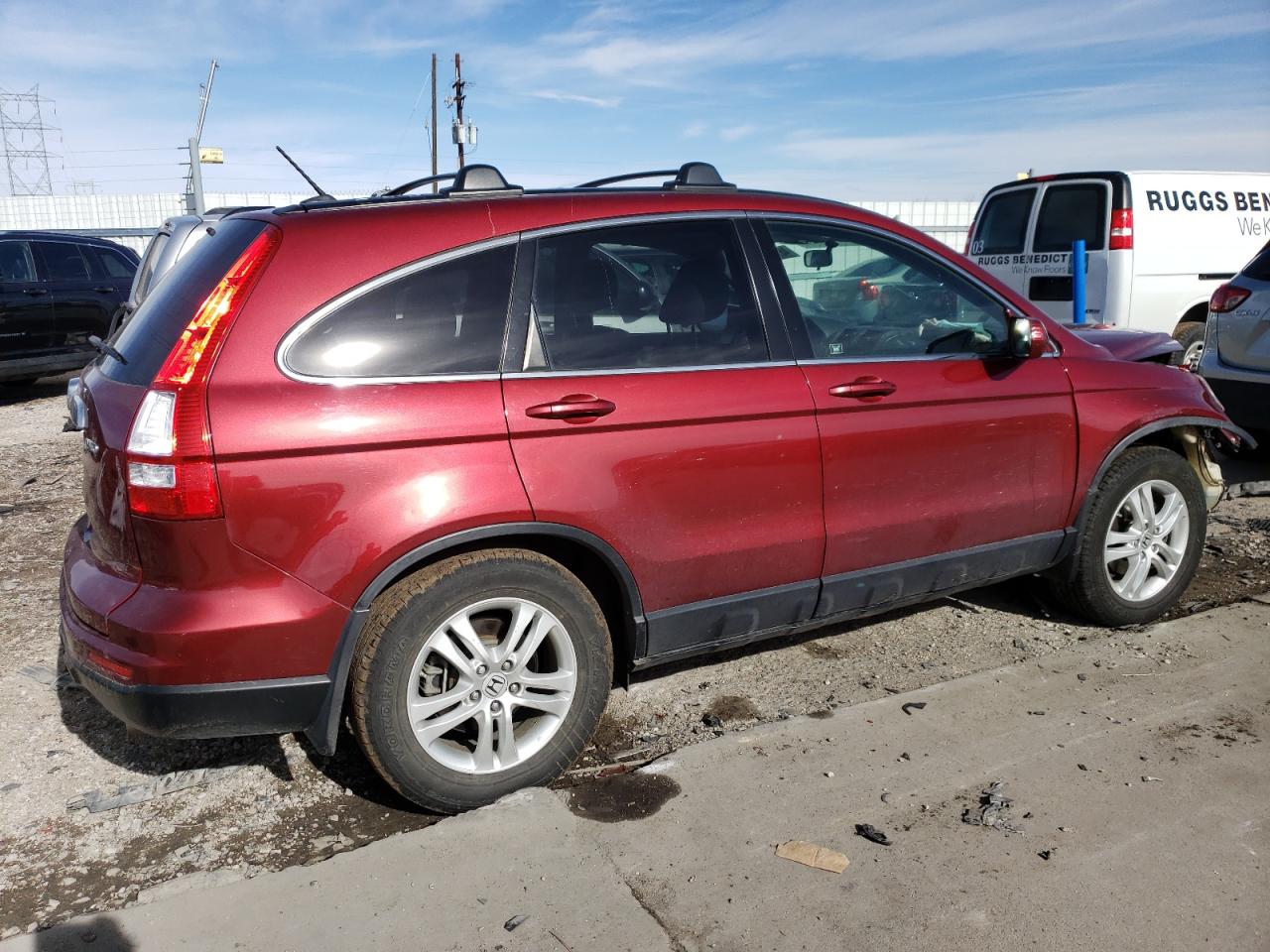 Photo 2 VIN: JHLRE4H78BC025556 - HONDA CR-V 