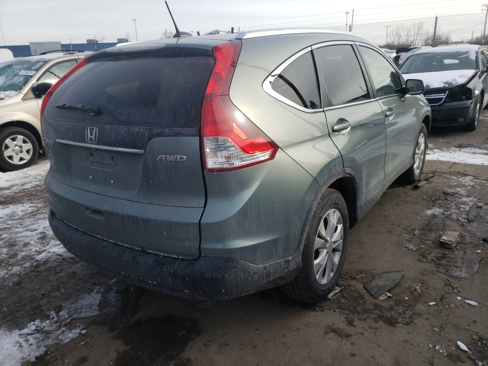 Photo 3 VIN: JHLRM4H77CC014746 - HONDA CR-V EXL 