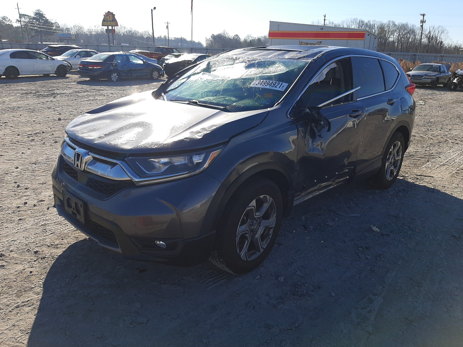 Photo 1 VIN: JHLRW2H50KX012678 - HONDA CR-V EX 