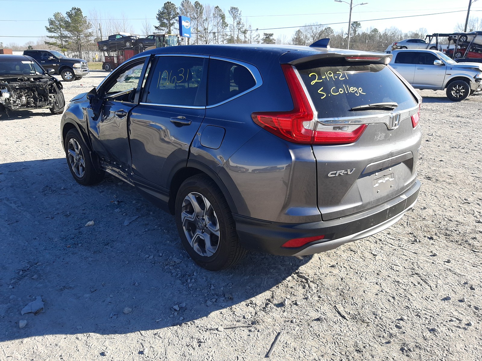 Photo 2 VIN: JHLRW2H50KX012678 - HONDA CR-V EX 