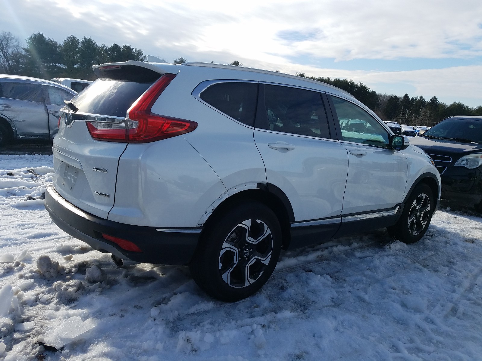 Photo 3 VIN: JHLRW2H93KX007025 - HONDA CR-V TOURI 