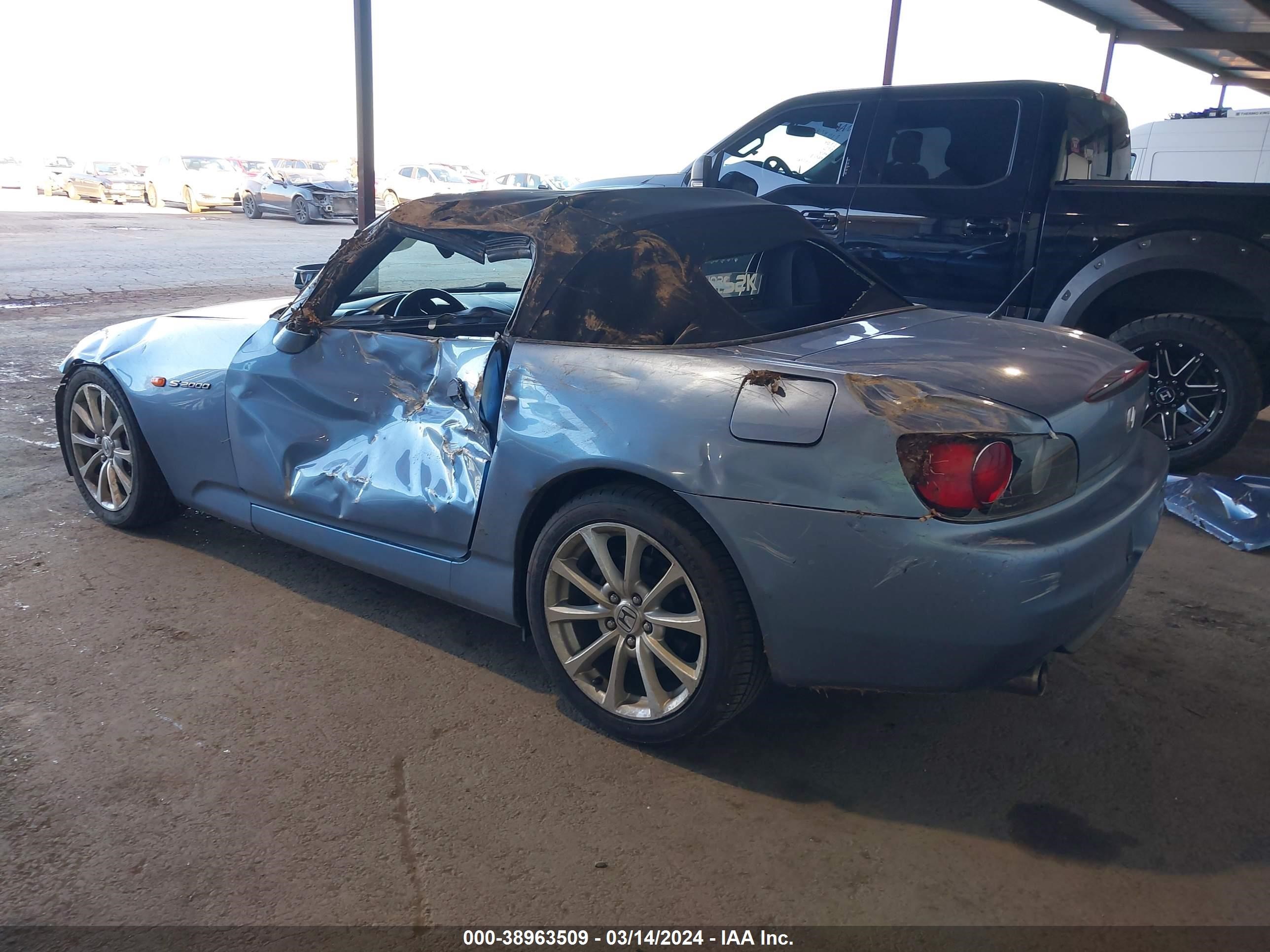 Photo 2 VIN: JHMAP11413T007354 - HONDA S2000 