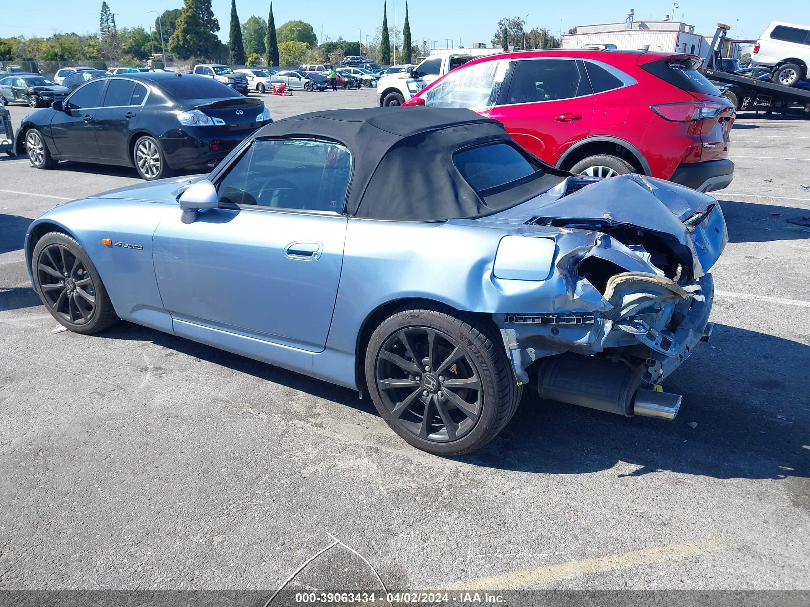 Photo 14 VIN: JHMAP21406S002744 - HONDA S2000 