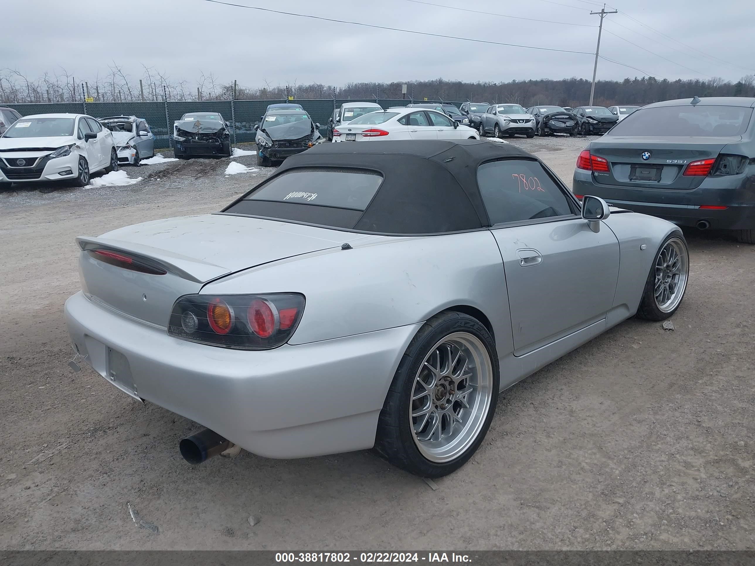 Photo 3 VIN: JHMAP21414T005076 - HONDA S2000 