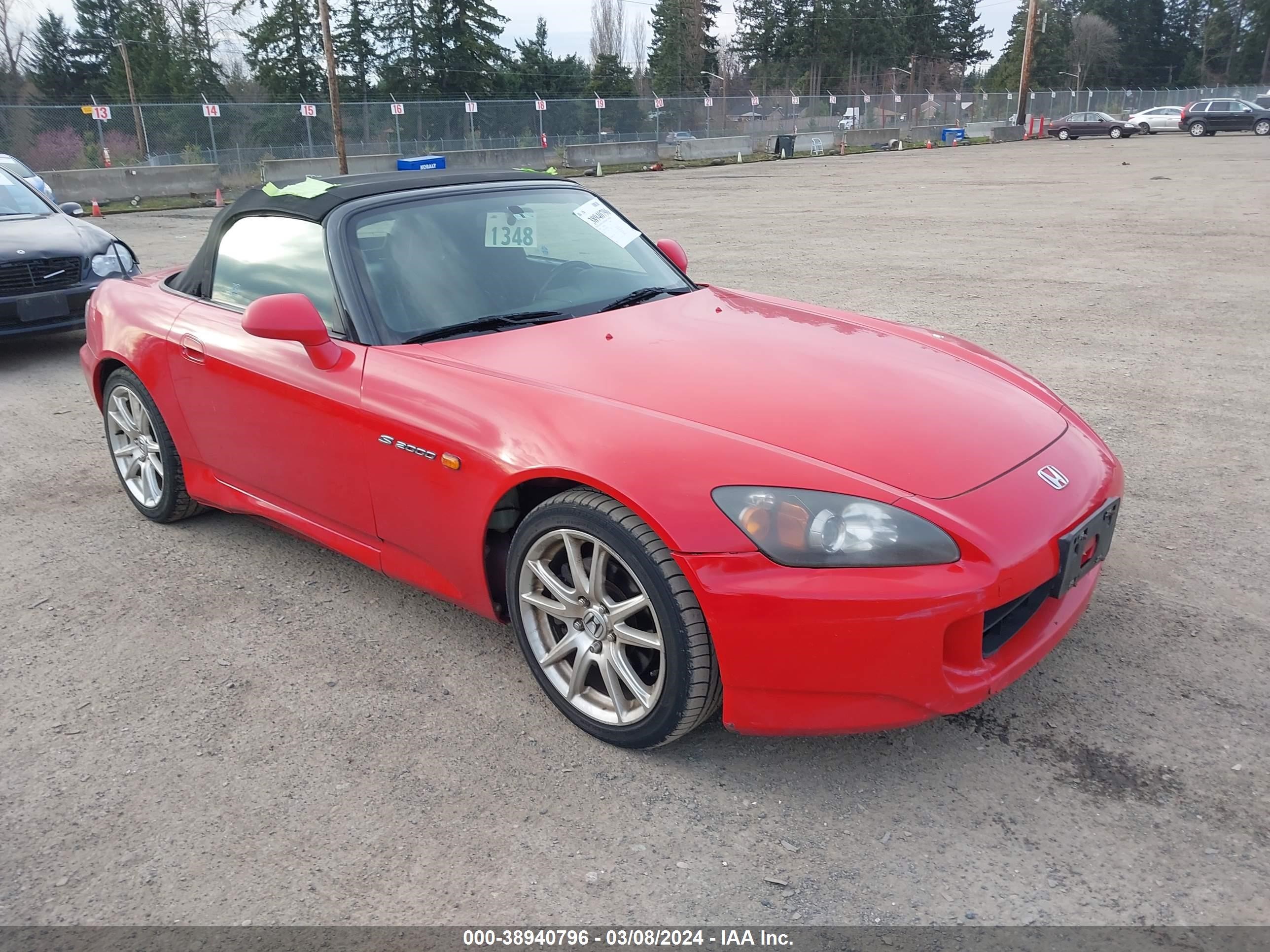 Photo 0 VIN: JHMAP214X4S000545 - HONDA S2000 