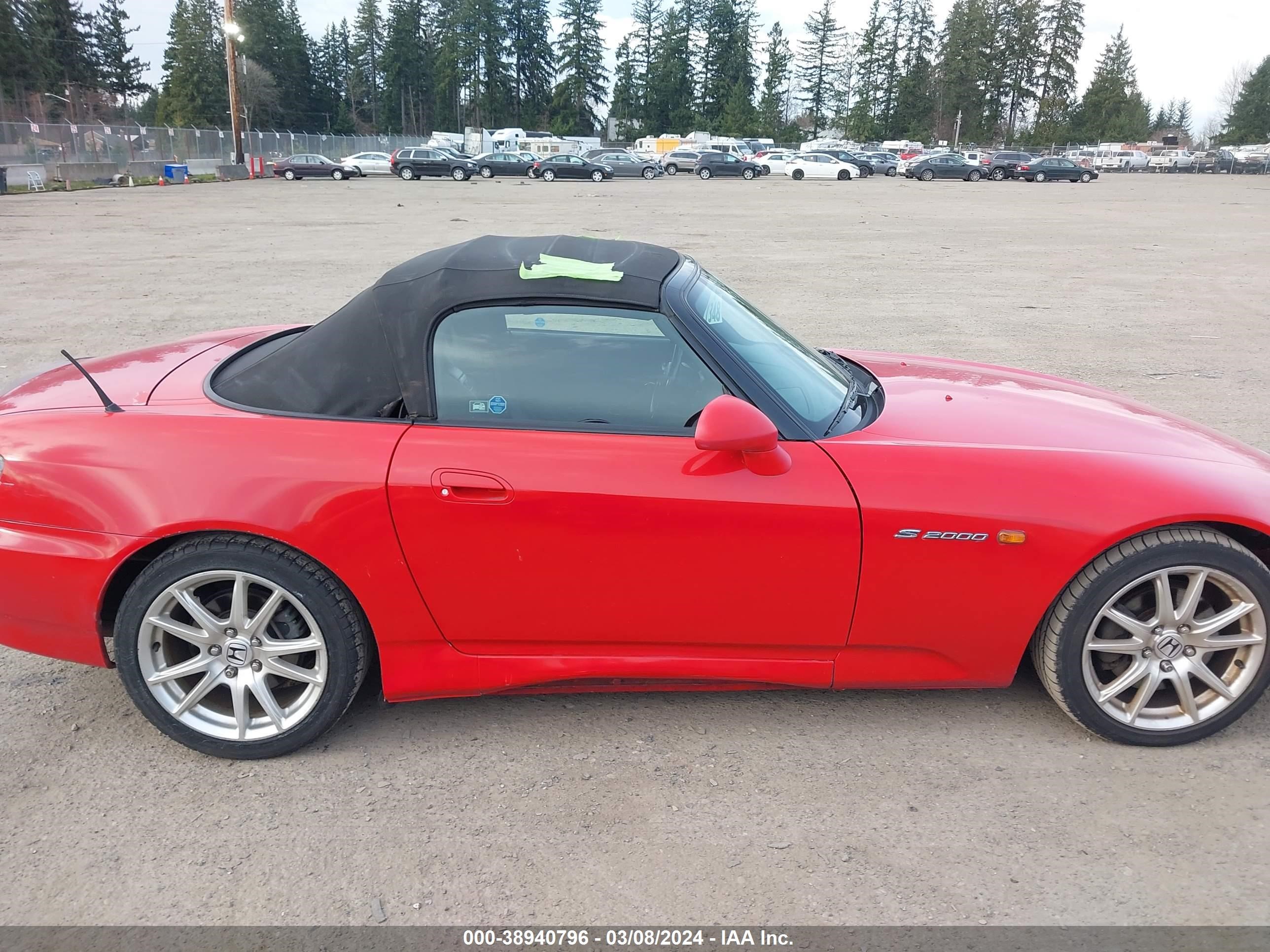 Photo 11 VIN: JHMAP214X4S000545 - HONDA S2000 