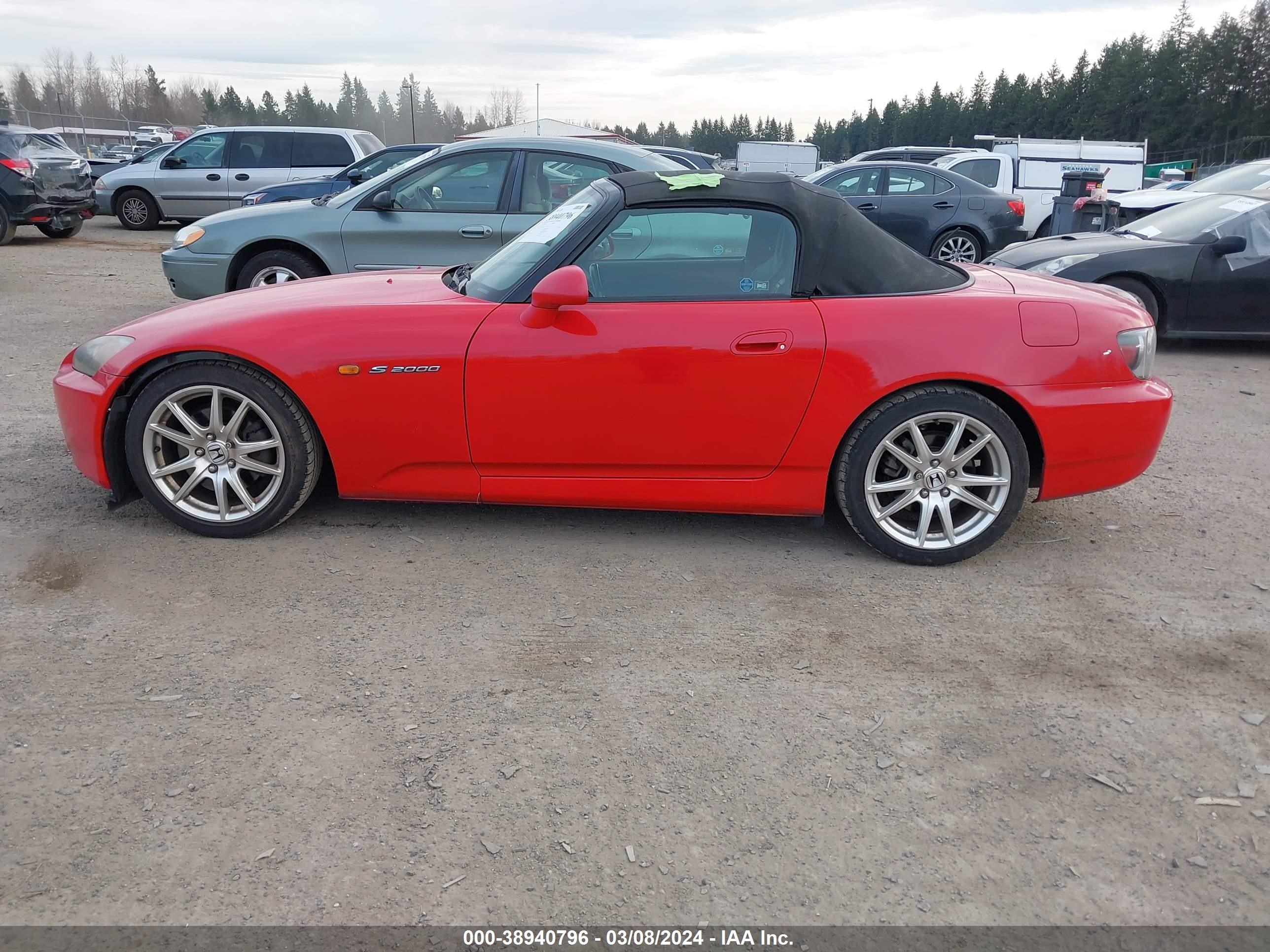 Photo 12 VIN: JHMAP214X4S000545 - HONDA S2000 