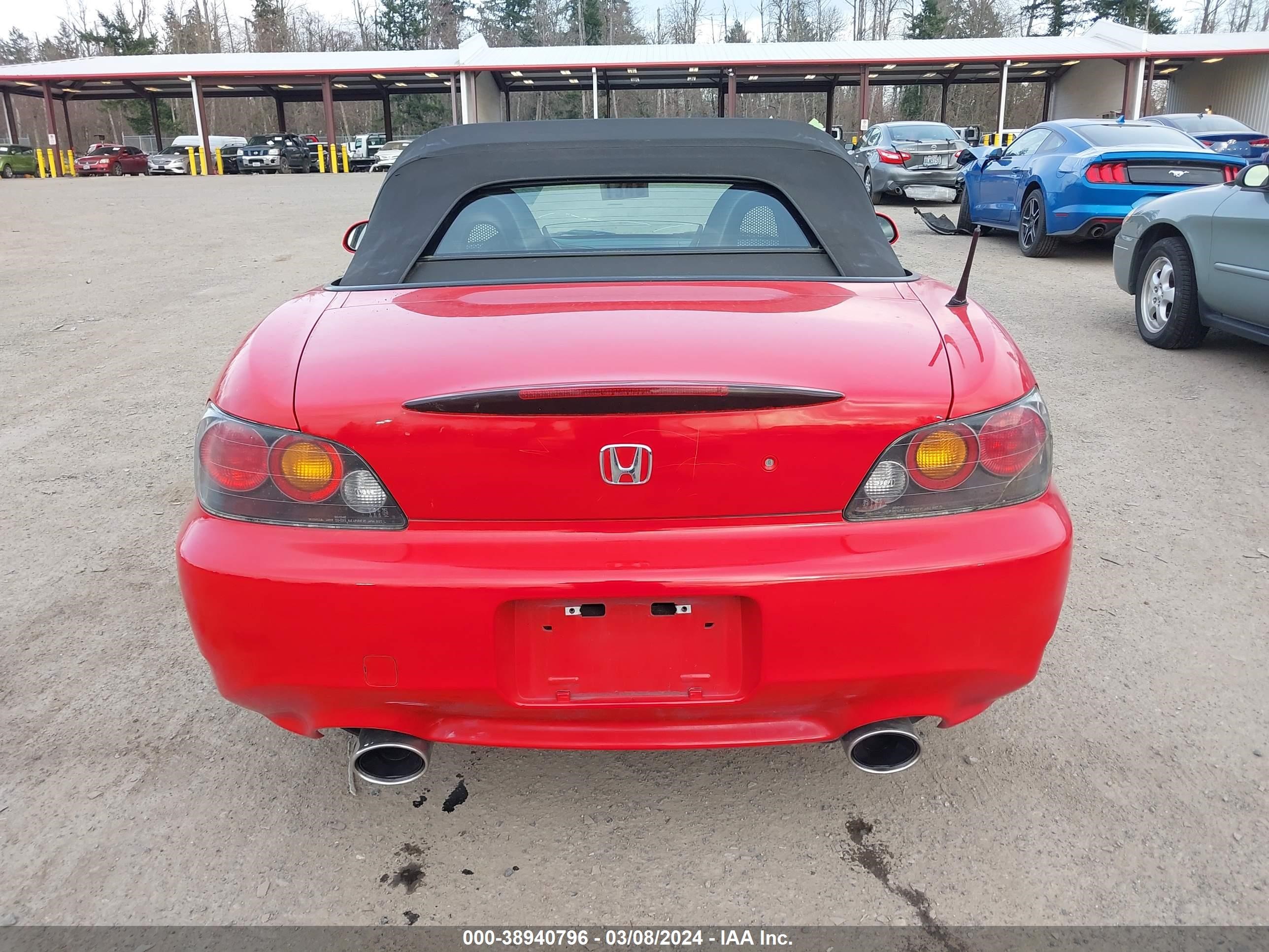 Photo 14 VIN: JHMAP214X4S000545 - HONDA S2000 